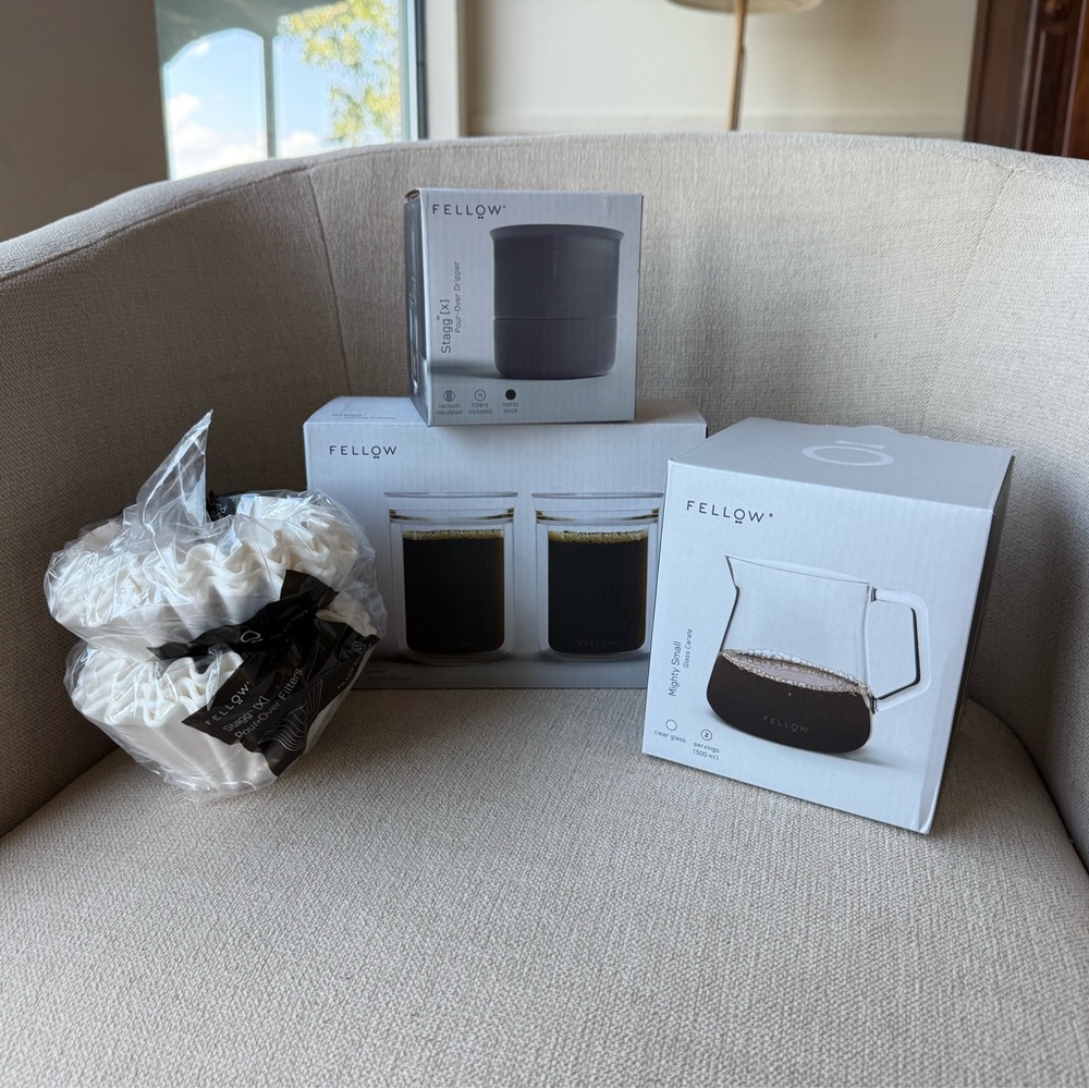 Fellow Coffee Brewing Bundle NWT